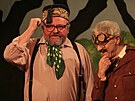 Jan Hrab�ta (vlevo) a Milo� �epelka v Praze na snímku z roku 2007 p�i zkou�ce...