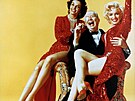 Marilyn Monroe, Jane Russellová a Elliott Reed ve filmu Páni mají rad�i...