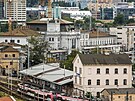 Výhledy od BTS spole�nosti Cetin � Brno, Cejl