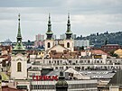 Výhledy od BTS spole�nosti Cetin � Brno, Cejl