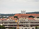 Výhledy od BTS spole�nosti Cetin � Brno, Cejl