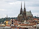 Výhledy od BTS spole�nosti Cetin � Brno, Cejl