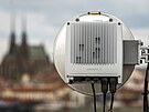 Výhledy od BTS spole�nosti Cetin � Brno, Cejl