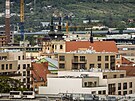 Výhledy od BTS spole�nosti Cetin � Brno, Cejl