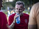 Karel Poborský na akci Setkání fotbalových legend.
