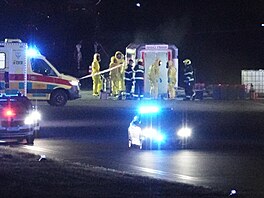 Na pra�ském Leti�ti Václava Havla p�istál speciální let z Ugandy, na jeho�...
