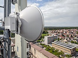 Výhledy od BTS operátora Vodafone na ikonickém v�áku na Kladn�