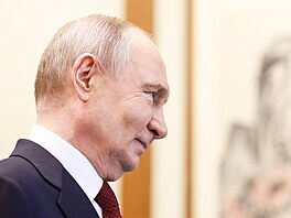 Ruský prezident Vladimir Putin se b�hem náv�t�vy Pekingu setkal s �ínským...