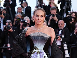 Sharon Stone v Cannes (18. kv�tna 2026)