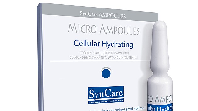 Cellular Hydratin: intenzivn� hydrata�n� k�ra v mikroampul�ch pro rychlou hydrataci bun�k poko�ky, s kyselinou hyaluronovou, k�ra 14 ampul�: cena 934 K�