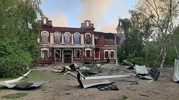 Ukrajinci zas�hli intern�t ve Starobilsku v okupovan� ��sti Luhansk� oblasti. (22. kv�tna 2026)