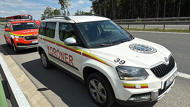 P�i tragick� nehod� na d�lnici D6 ve sm�ru na Karlovy Vary zem�eli dva lid� (22. kv�tna 2026)