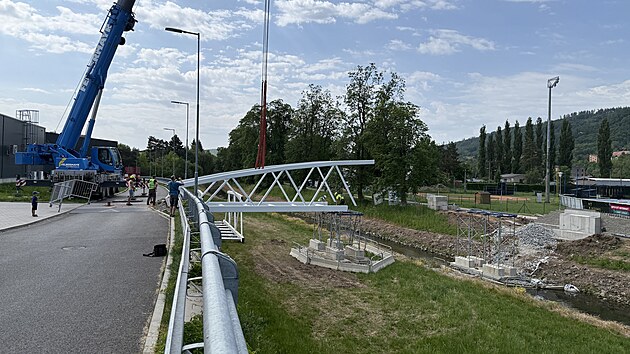 V Blansku vznik� nov� l�vka pro p��, kter� p�eklene �eku Svitavu (kv�ten 2026)