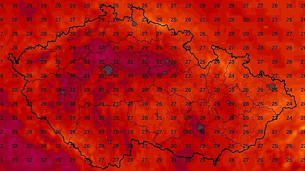 Meteorologové po kritice změnili barevnou škálu teplot. A upraví i systém výstrah