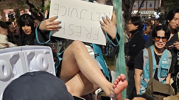 Cosplay na fstivalu ParkCon