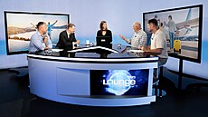 Hosty po�adu iDNES Lounge na téma cestování 2026 jsou (zleva) obchodní �editel...