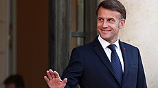 Francouzský prezident Emmanuel Macron. (27. kv�tna 2026)