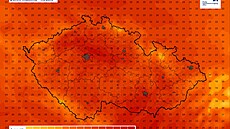 Teploty o víkendu z�stanou letní a odpoledne se budou v�t�inou dr�et kolem 24...