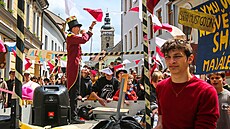 Zapojené �koly si pro festival volí témata. T�m odpovídá i jejich nastrojení...