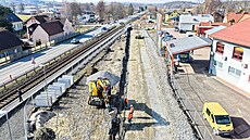 Opravy k�i�ovatky v Za�ové na Vsetínsku (kv�ten 2026)