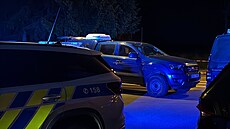 Policie zasahuje u zabarikádovaného mu�e v Praze. (20. kv�tna 2026)