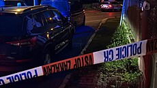 Policie zasahuje u zabarikádovaného mu�e v Praze. (20. kv�tna 2026)