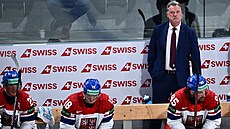 Zklamaný Radim Rulík po proh�e ve �tvrtfinále s Finskem na MS v hokeji 2026