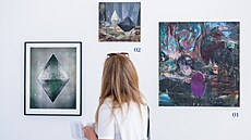 Pod názvem To podstatné se d�je mimochodem vystavil sklá�ský socha� a designér...