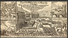 Starom�stská exekuce. Dobové zobrazení popravy 27 �eských a moravských �lechtic�