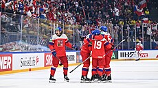 Utkání skupiny B mistrovství sv�ta hokejist�, �esko - �védsko, 18. kv�tna 2026,...