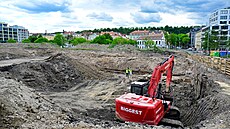 Stavba protipovod�ové ochrany Karlína na stokové síti. (20. kv�tna 2026)