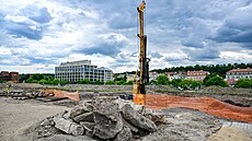 Stavba protipovod�ové ochrany Karlína na stokové síti. (20. kv�tna 2026)