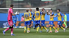 FK Mladá Boleslav - FK Teplice, 23. kv�tna 2026, Mladá Boleslav. Radost hrá��...