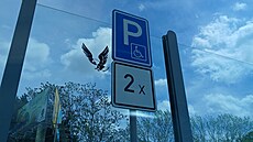 Zna�ka hovo�í jasn�. Dv� místa nepat�í zdravým zákazník�m.