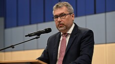 Ministr zem�d�lství Marti �ebestyán vystoupil na 35. sn�mu Agrární komory �R v...