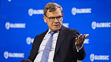 Ministr zahrani�í N�mecka Johann Wadephul na bezpe�nostní konferenci Globsec...