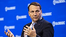 Ministr zahrani�í Polska Rados�aw Sikorski na bezpe�nostní konferenci Globsec...