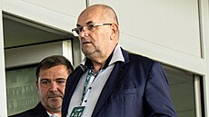 Miroslav Pelta na finále poháru mezi Jabloncem a Karvinou.