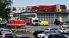 Supermarket Krónan v Reykjaviku (28. �ervna 2025)