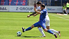 Momentka z bará�ového utkání Slovácko - Artis Brno