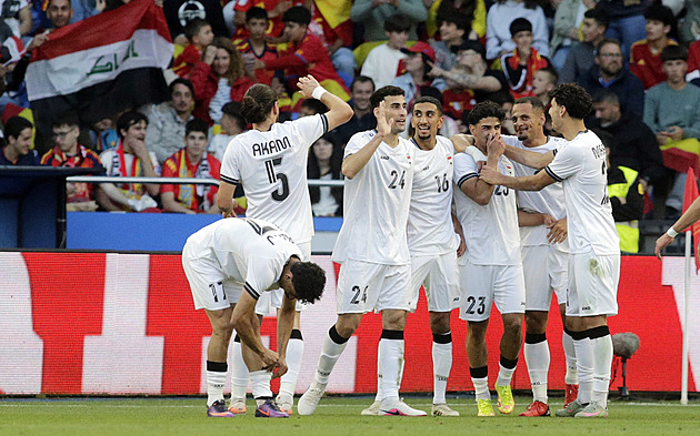 Spanish footballers played with Iraq, a goal was scored by Plzeň defender Doski
