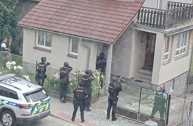 Manévry ve Strakonicích. Policisté varovali před střelcem, muž šel se vzduchovkou na kočku