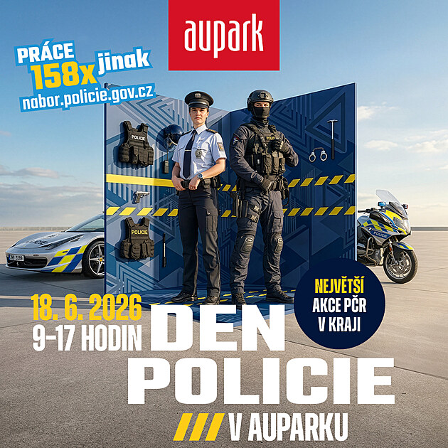 Od joysticku k policejn�mu Ferrari. Aneb hrav� �erven v Auparku