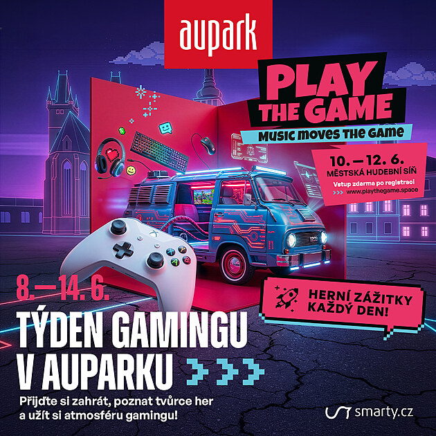 Od joysticku k policejn�mu Ferrari. Aneb hrav� �erven v Auparku