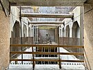 P�estupní chodba C/D, vzadu je vid�t eskalátorový tunel do stanice Pankrác D,...