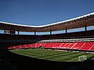 Stadion v Guadalaja�e, kde �e�i vstoupí do fotbalového mistrovství sv�ta.