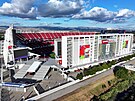 San Francisco Bay Stadium v barvách mistrovství sv�ta.