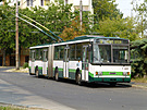 �áste�n� zmodernizovaný trolejbus �koda 15 Tr v Szegedu