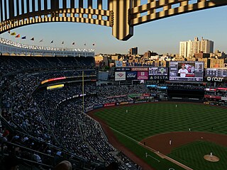 Pohled na stadion baseballového týmu New York Yankees. P�ed startem mistrovství...