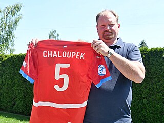 Petr Chaloupek, otec fotbalisty �eské reprezentace a Slavie Praha �t�pána...